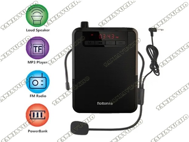 &u+ PARLANTE BT + MICROFONO MEGAFONO K300